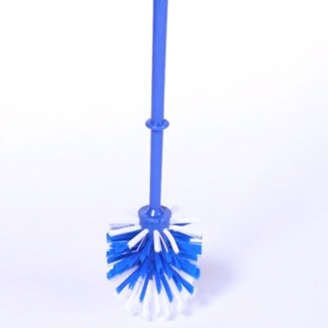 Round toilet brush