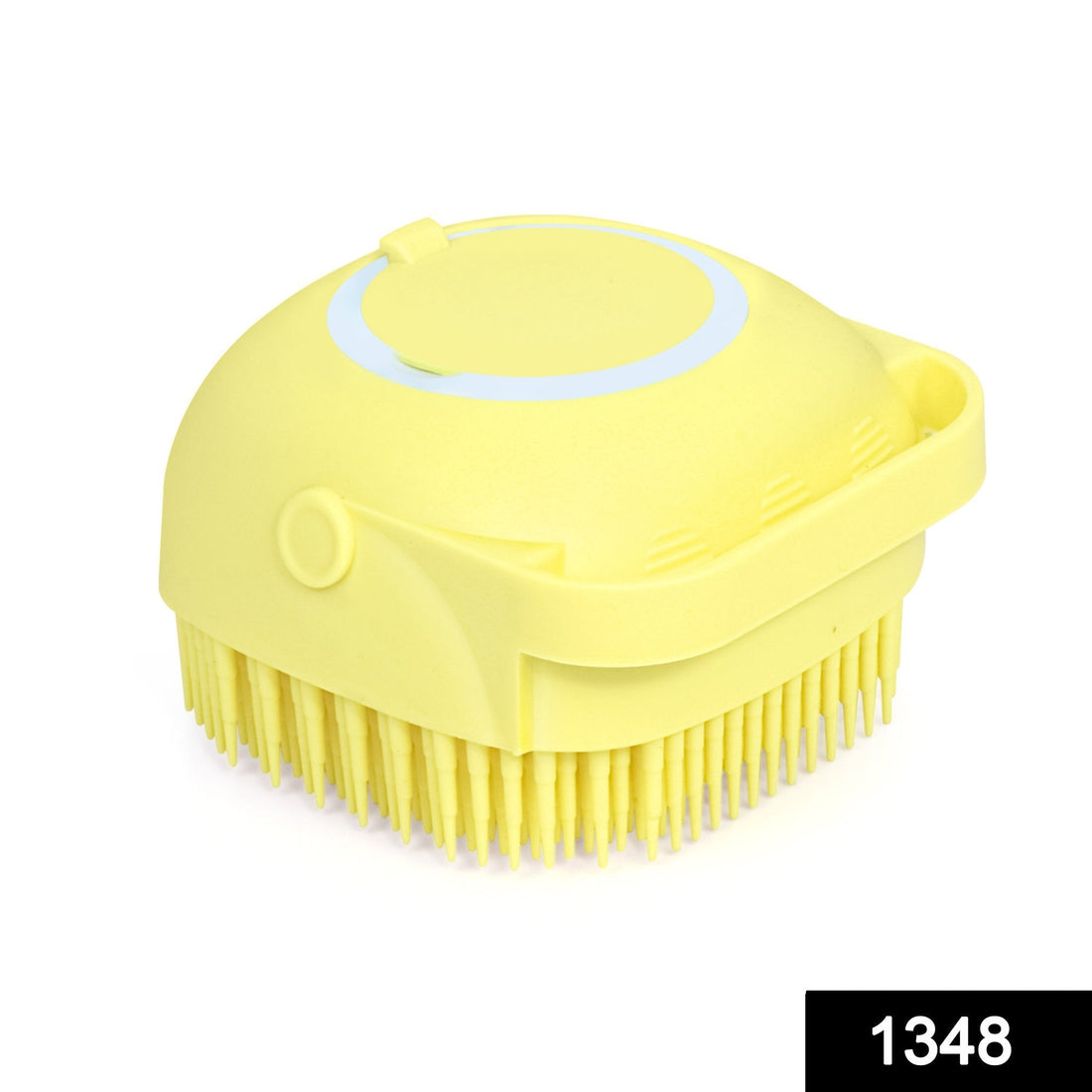 Silicone Massage Bath Body Brush Soft Bristle With Shampoo Dispenser - Shopmania Wholesale
