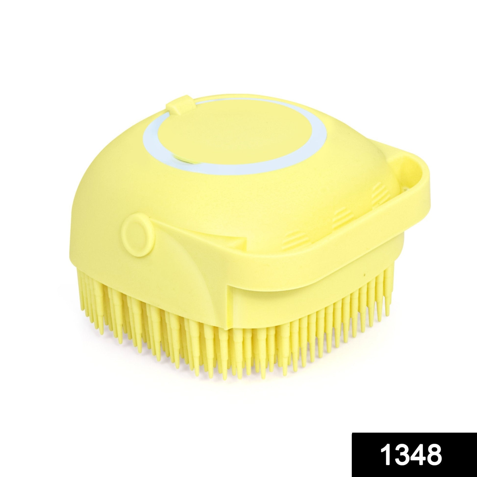 Silicone Massage Bath Body Brush Soft Bristle With Shampoo Dispenser - Shopmania Wholesale