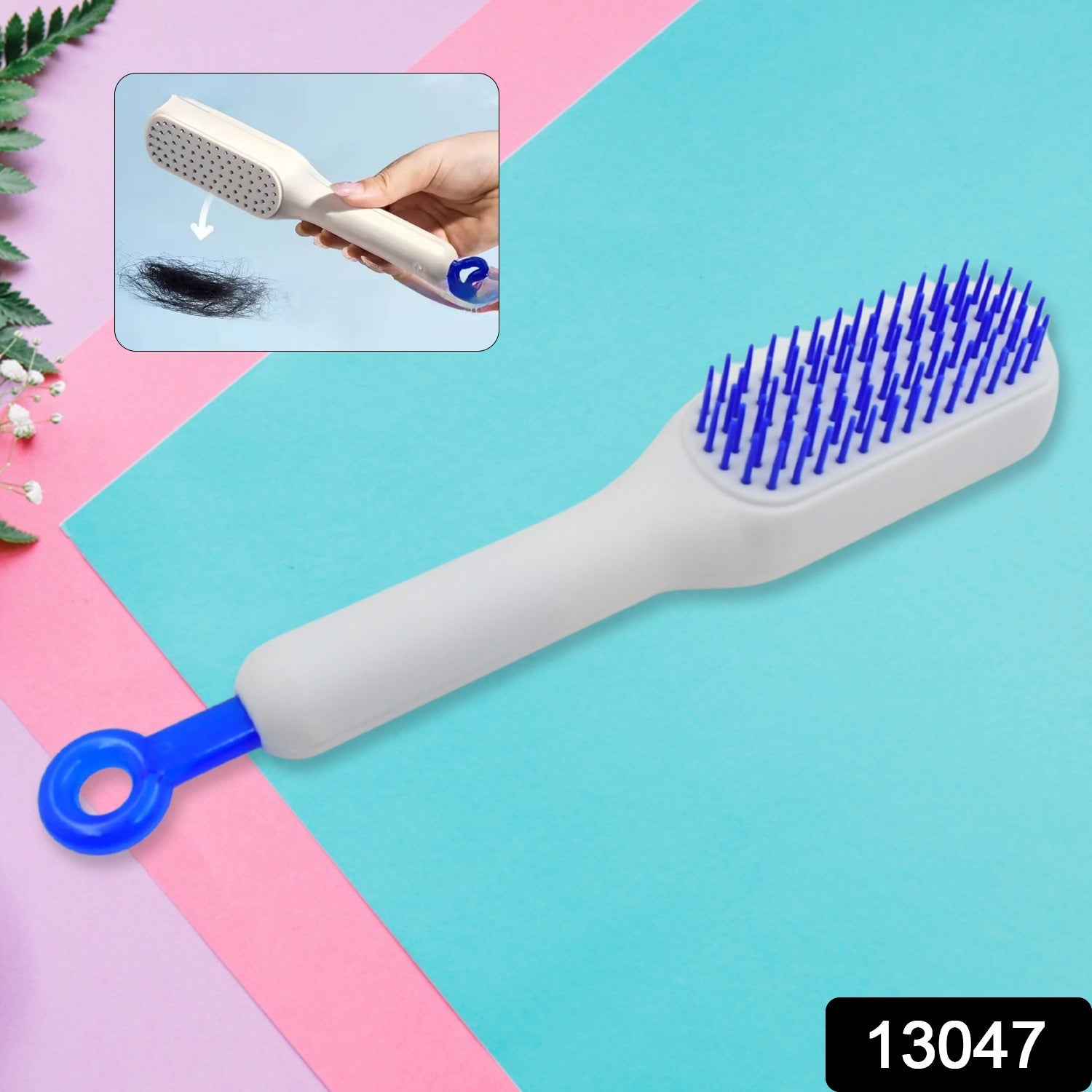 Self-Cleaning Hairbrush, Self-Cleaning Anti-Static Detangling Massage Comb, One-pull Clean Scalable Rotate Lifting Self Cleaning Hairbrush Hair Styling Tools - Shopmania Wholesale