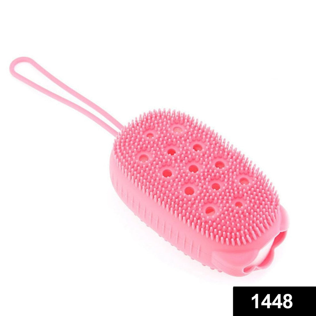 Super soft silicone body scrubber, bubble bath SPA brush.
