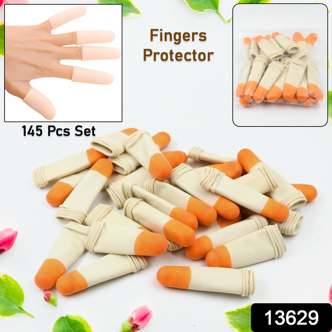 FlexiGuard Silicone Finger Caps