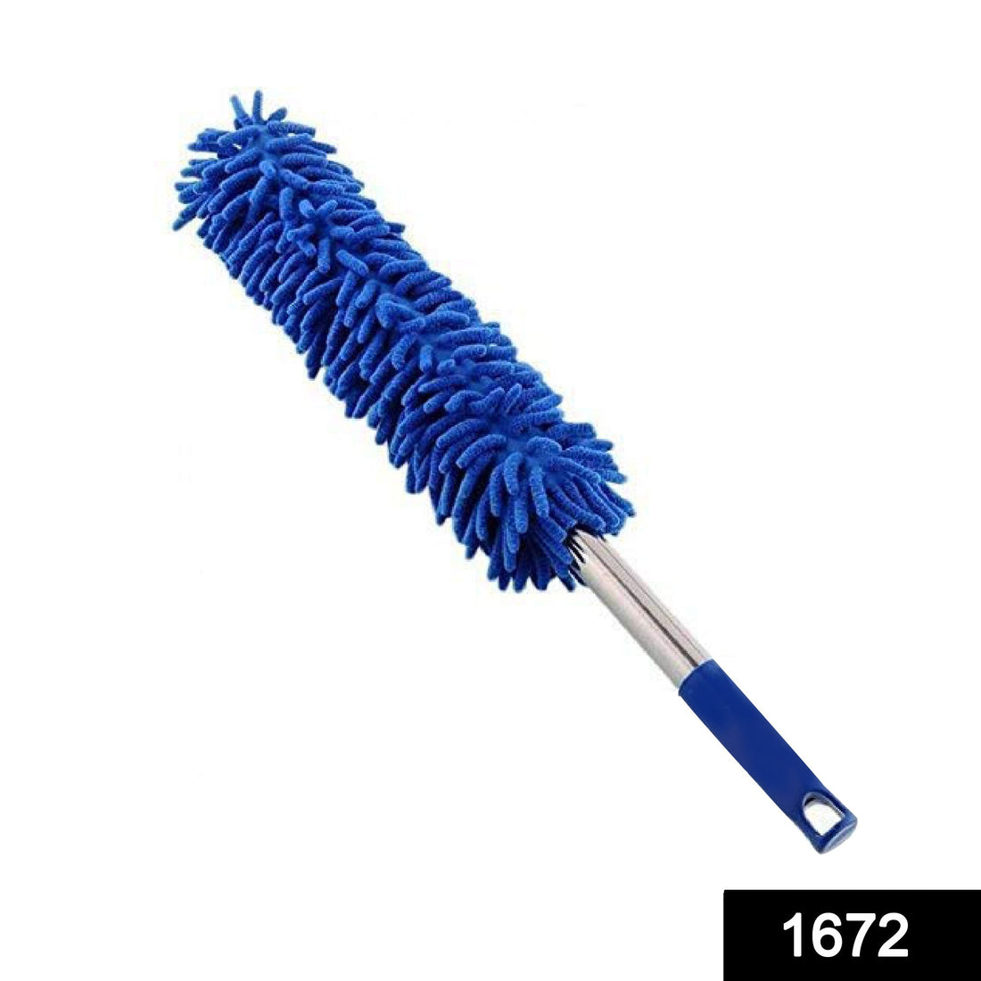 Extendable microfiber duster