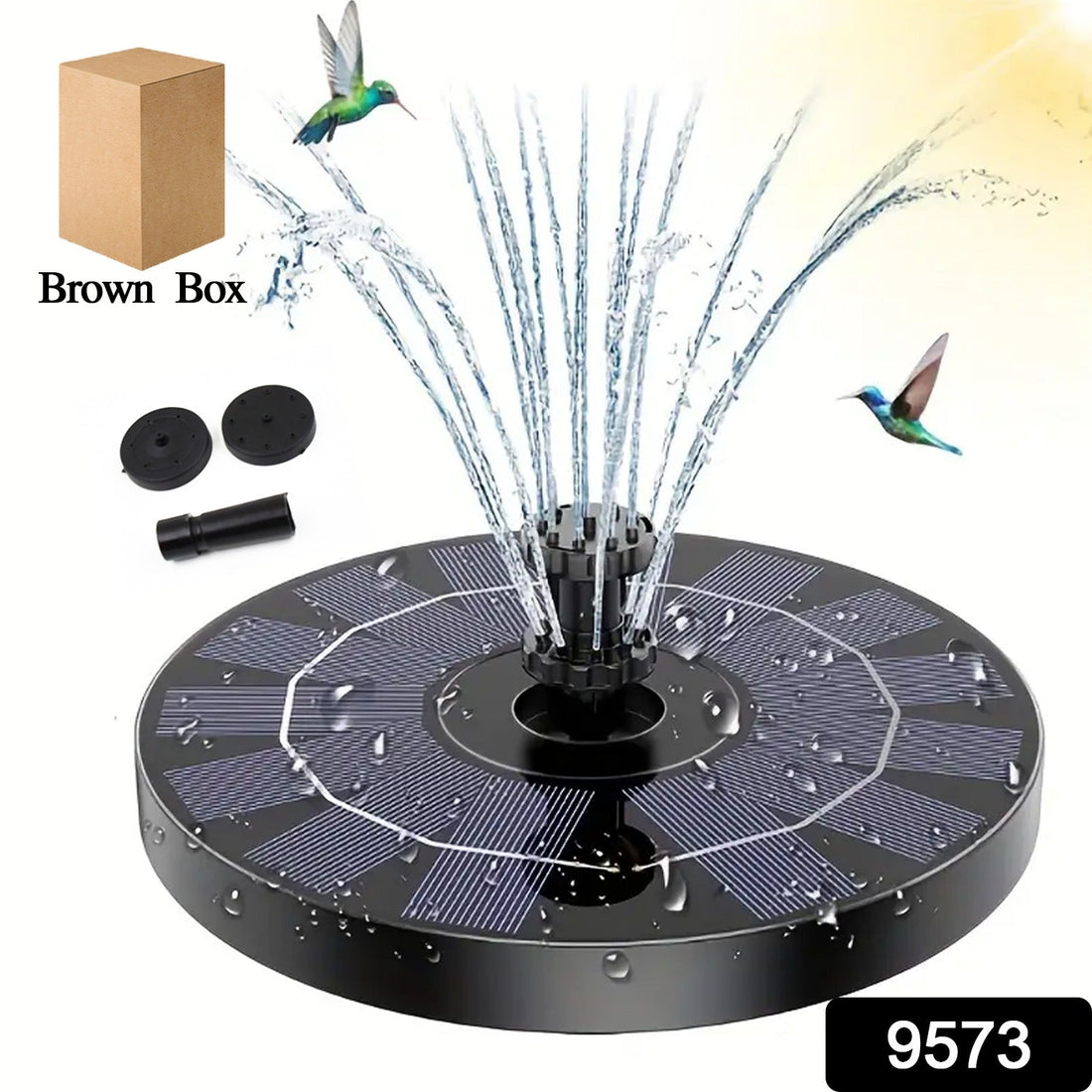 Solar Water Fountain