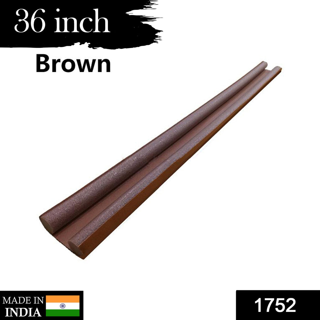 Twin door draft stopper to prevent cold and dust entry