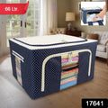 Foldable Steel Frame Clothes Living Storage Organizer Handled Bag your brand