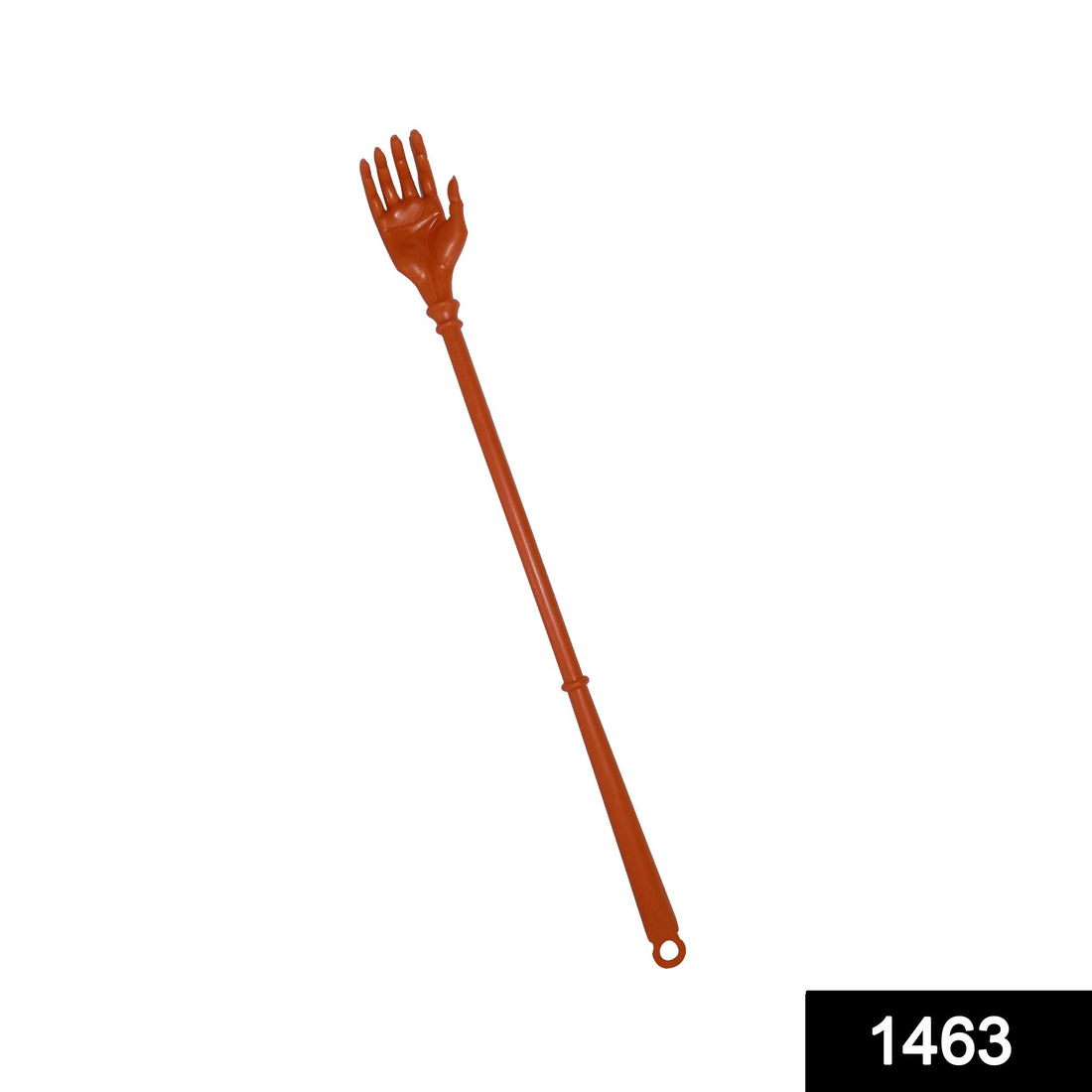 Plastic back scratcher, perfect for itching relief.