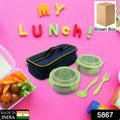 AIRTIGHT & LEAK PROOF STAINLESS STEEL CONTAINER MULTI COMPARTMENT LUNCH BOX CARRY TO ALL TYPE LUNCH IN LUNCH BOX & PREMIUM QUALITY LUNCH BOX IDEAL FOR OFFICE , SCHOOL KIDS & TRAVELLING IDEAL - Shopmania Wholesale