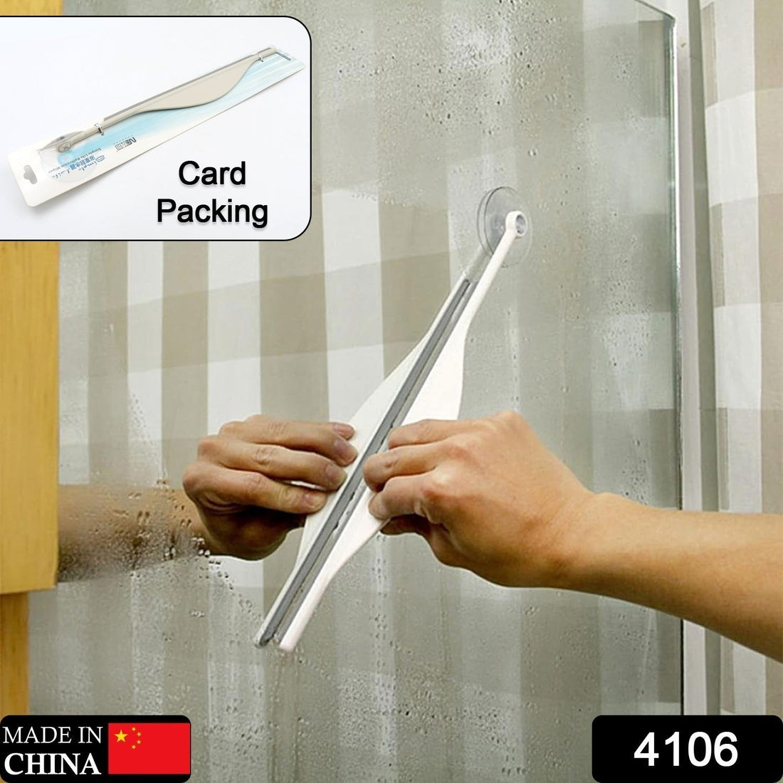All-in-One Cleaner: Squeegee for Shower, Bathroom & Windows - Shopmania Wholesale