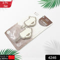 Multipurpose Wall Hooks: Strong & Self-Adhesive for Bathroom, Kitchen, Office ( Mix Design ) - Shopmania Wholesale
