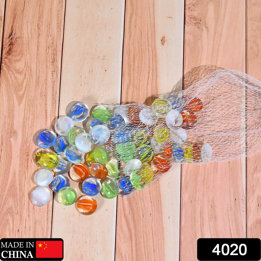 Flat round glass pebbles