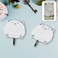 Multipurpose Strong Hook Self-Adhesive hooks for wall Heavy Plastic Hook, Sticky Hook Household For Home , Decorative Hooks, Bathroom & All Type Wall Use Hook , Suitable for Bathroom, Kitchen, Office (2 Pc Set) - Shopmania Wholesale