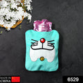 Doremon Cartoon Small Hot Water Bag with Cover for Pain Relief your brand