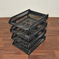 Multifunctional File Rack with Drawers: Desktop Storage for Office Supplies (4 Layers) - Shopmania Wholesale