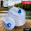 Outdoor Camping Collapsible Portable Water Container with Carry Handle Tap Valve Large Food Grade - Shopmania Wholesale