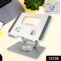 Aluminum Alloy 360°Rotating Bracket, Adjustable Tablet Stand, Portable Foldable Ergonomic Tablet Support - Shopmania Wholesale
