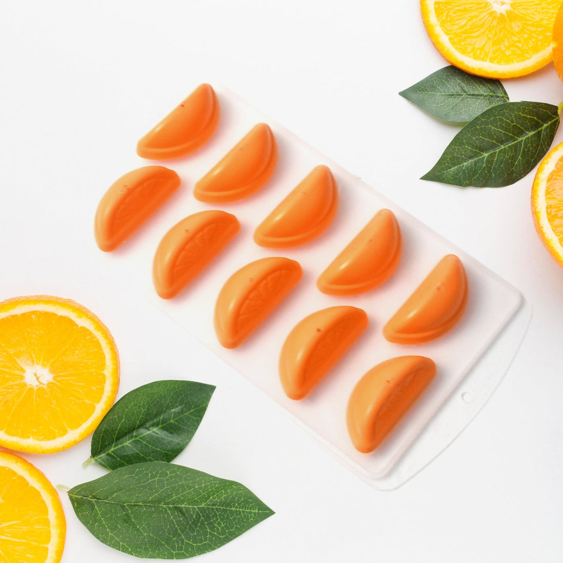 Silicone Mold Ice Cube Tray Creative Sweet Multi Type Ice Tray , Ice Cube Trays Multi Fruit Shape Ice Tray (1 Pc) your brand