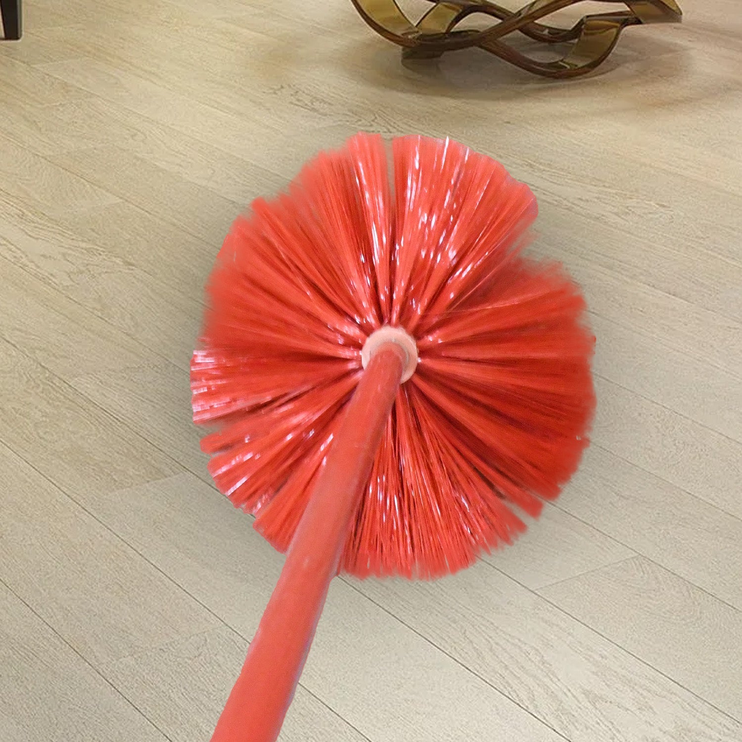 Cobweb Brush With Metal Strong Long Extendable Handle for Dusting, Ceiling Cobweb Cleaning, Brush for Lights, Fans & Webs Cleaning for Home / Kitchen (90 Inch /  MOQ :- 6 Pc) - Shopmania Wholesale