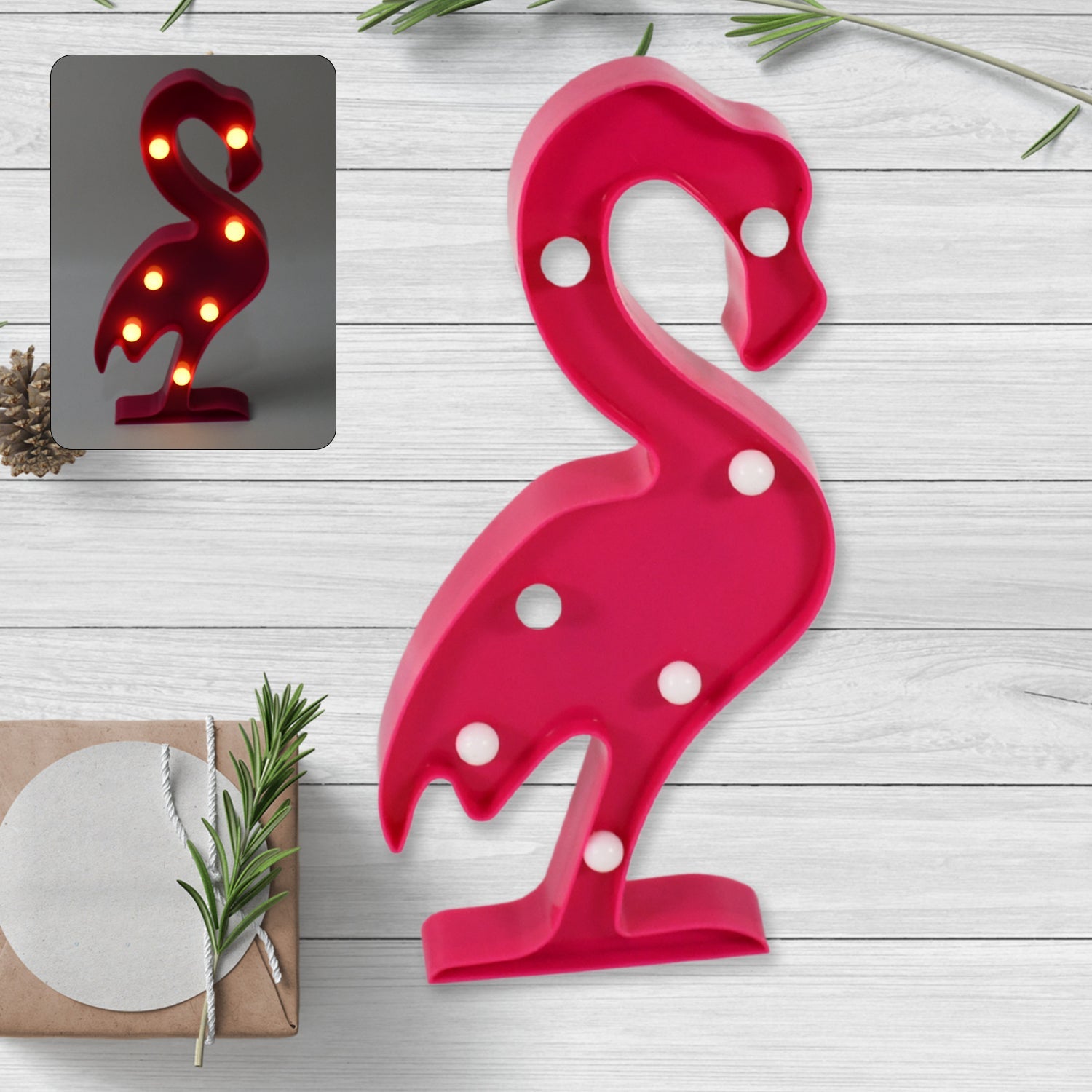 3D LED Night Light Table Lamp for Party Birthday Wedding Atmosphere, Battery Operated Decorative Light Nursery Lamp for Bedroom and Wall Decoration For Children Bedroom Wall, Light (1 Pc / Battery Not Included) - Shopmania Wholesale