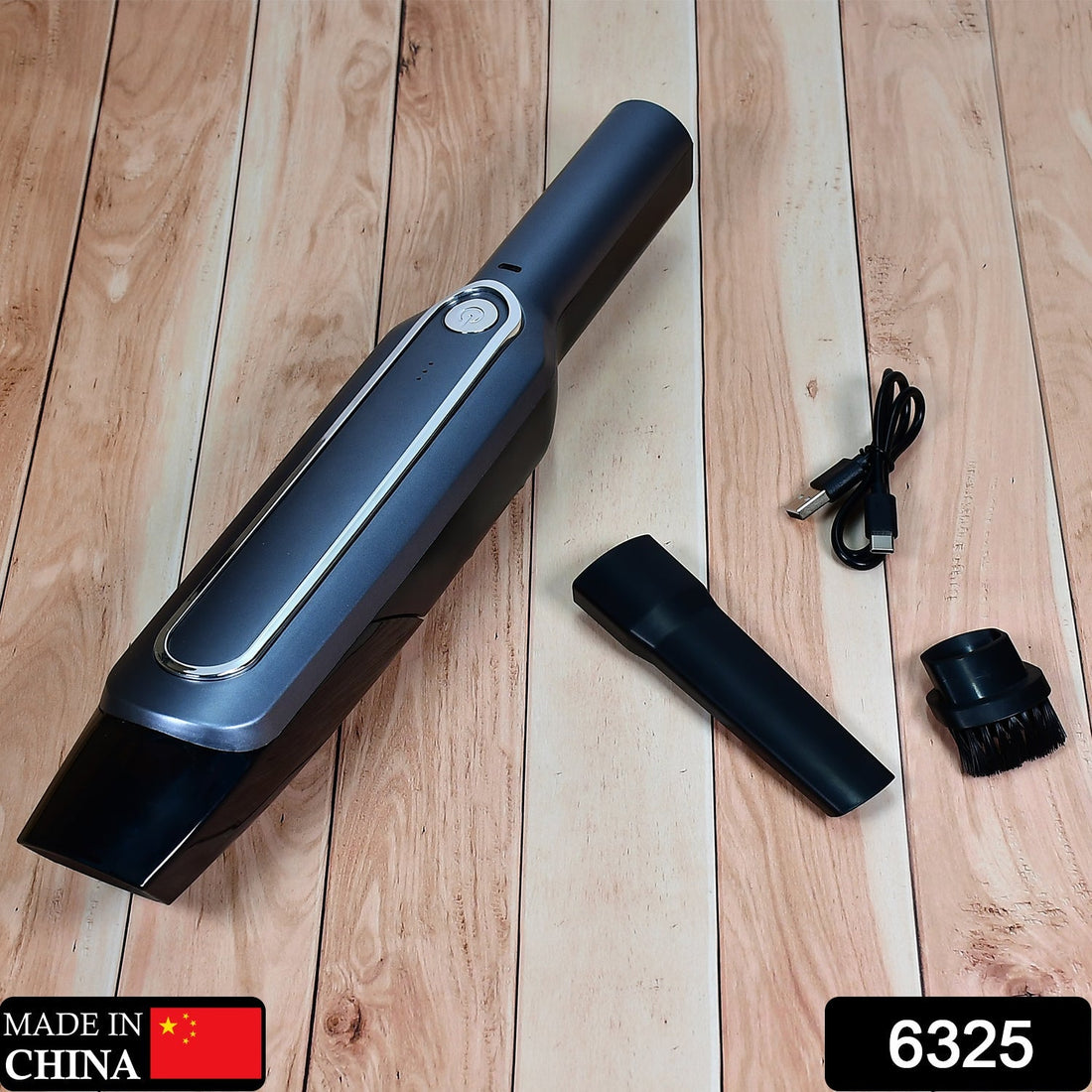 High-power handheld vacuum cleaner with USB charging