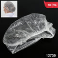 DISPOSABLE SHOWER CAPS FOR WOMEN LARGER THICKER WATERPROOF AND INDIVIDUALLY WRAPPED, PLASTIC ELASTIC HAIR BATH CAPS FOR HOTEL AND SPA, HAIR SALON, HOME USE, PORTABLE TRAVEL (10 Pc Set) - Shopmania Wholesale