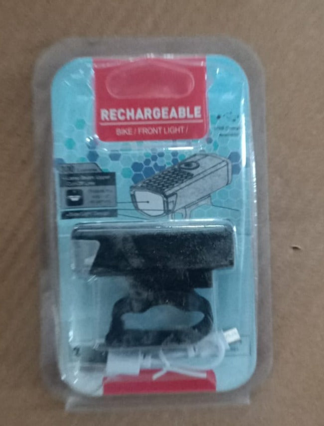 USB Rechargeable Bicycle Front Light (1 Pc) - Shopmania Wholesale