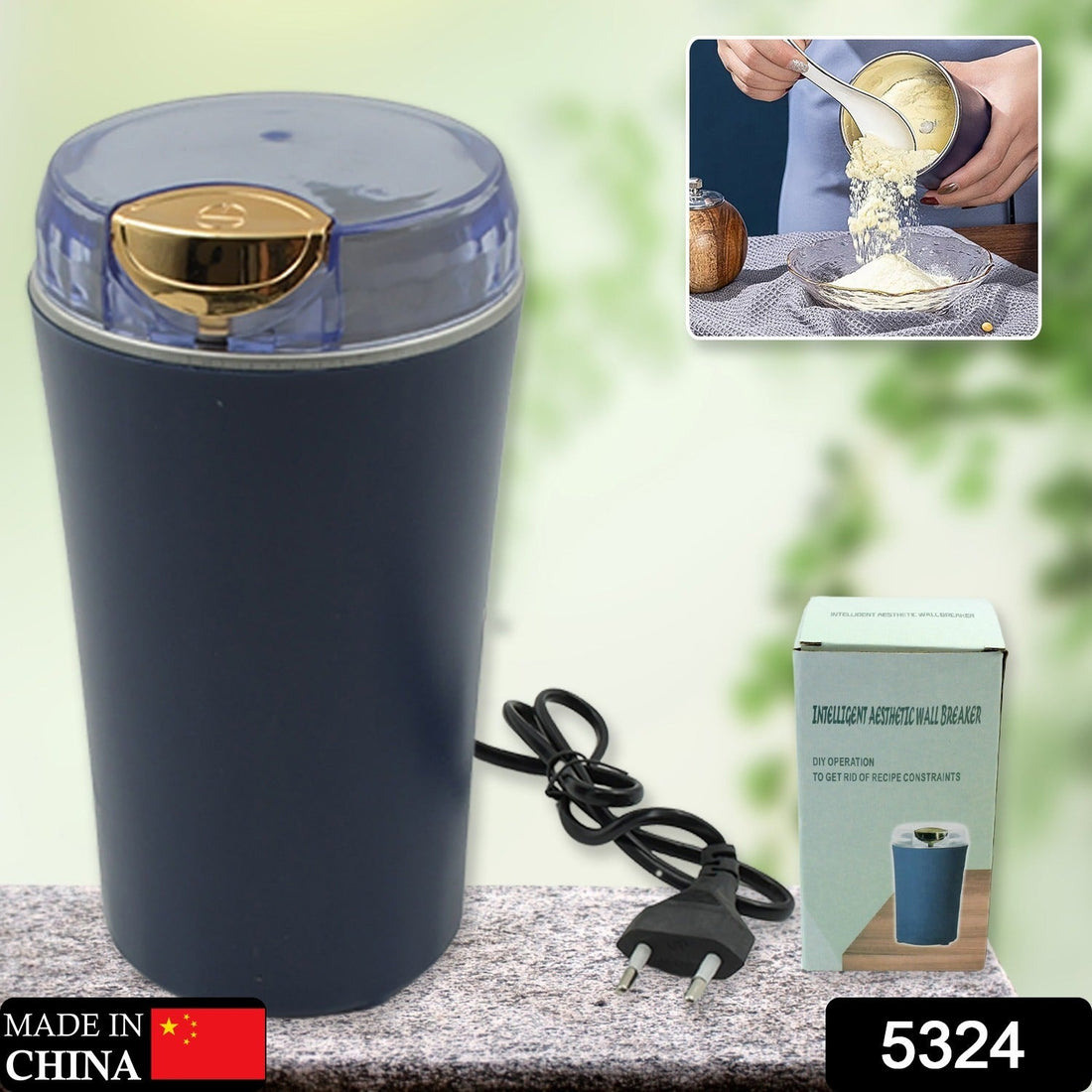 Portable 4-Blade Mini Grinder & Blender for Home & Office - Shopmania Wholesale