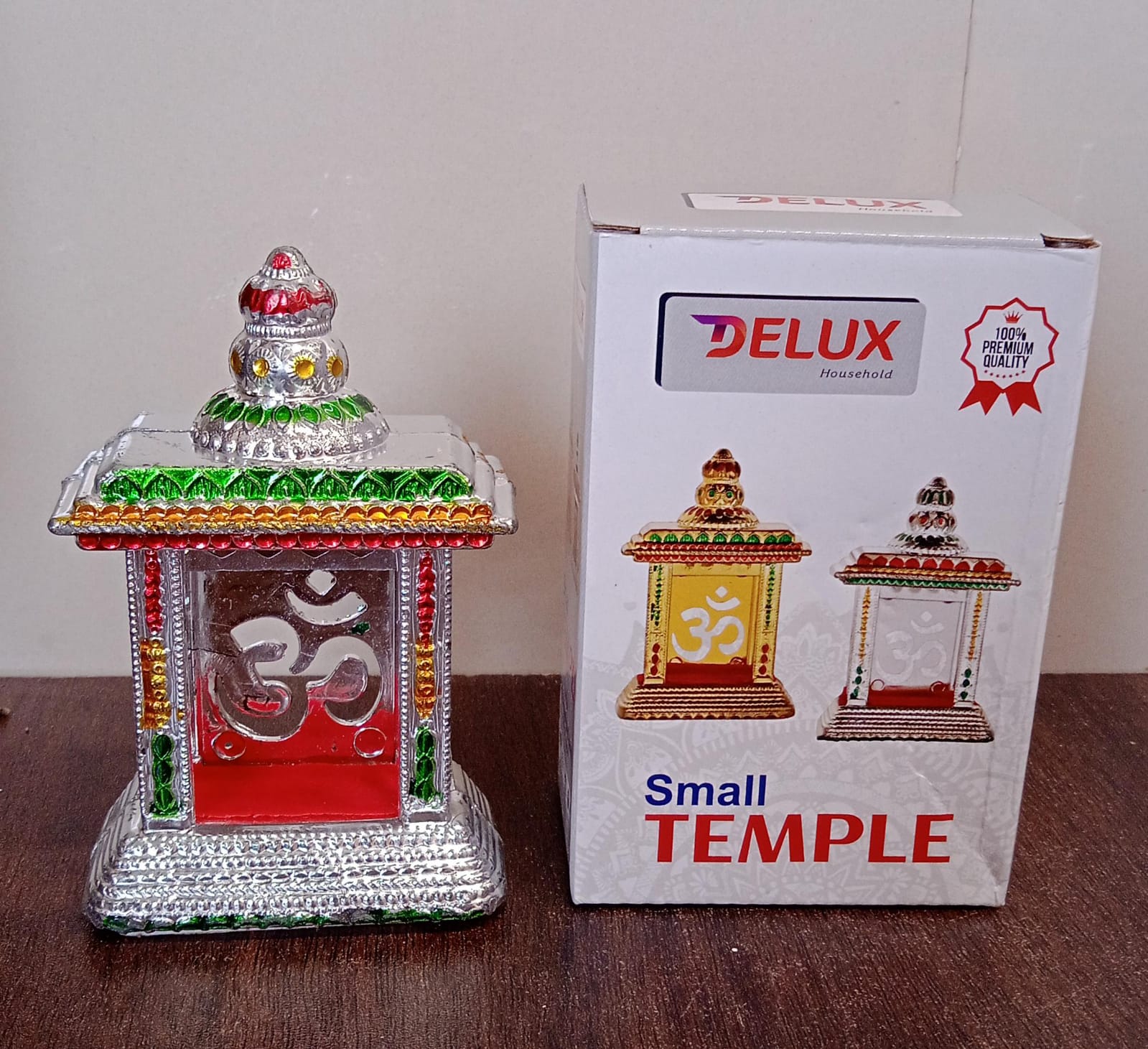 Adhesive Small Om Temple, Car Dashboard Temple (1 Pc) your brand