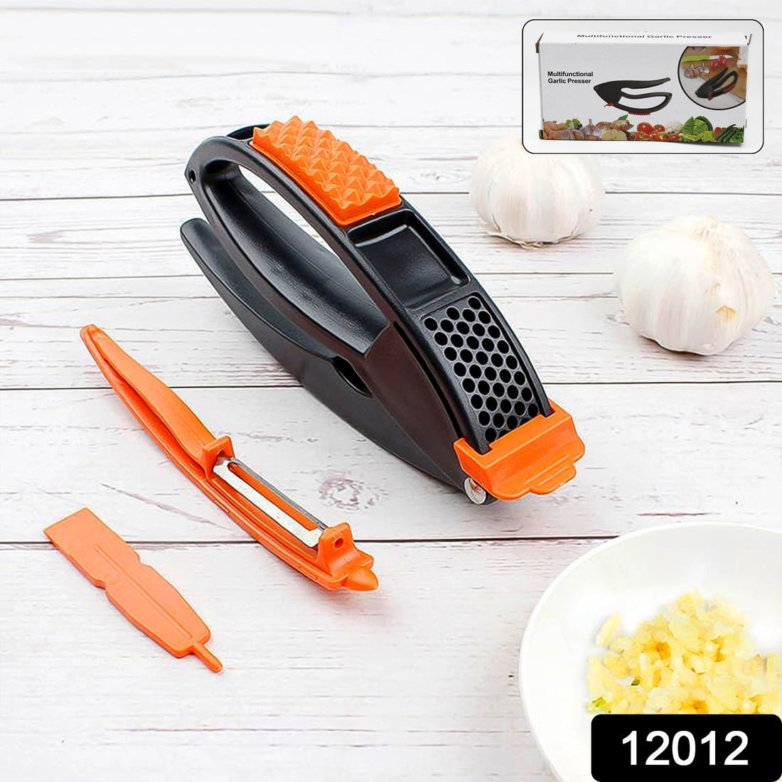 stylish garlic press