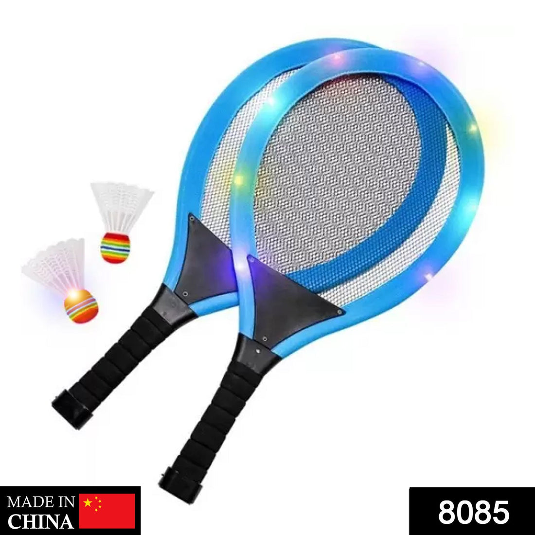 LED badminton set designed for kids