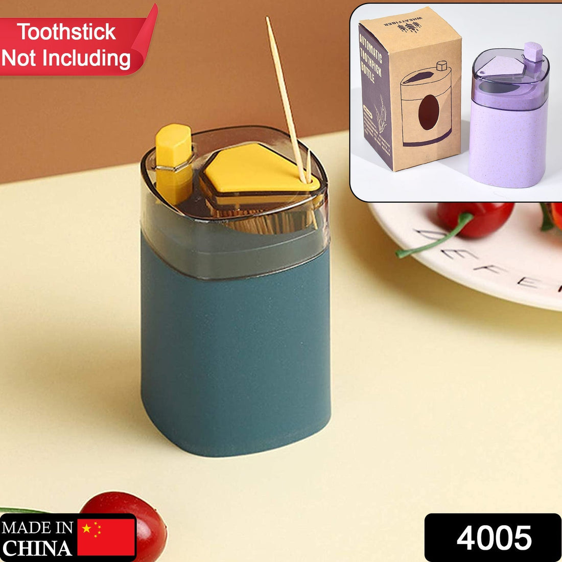Automatic toothpick dispenser