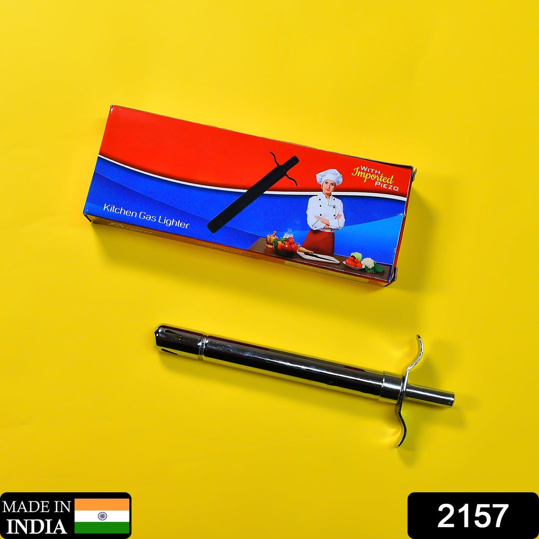 Stainless steel gas lighter