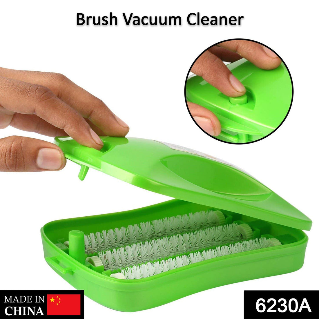 Plastic Handheld Carpet Roller Brush Cleaning with Dust Crumb Collector, Wet, and Dry Brush your brand