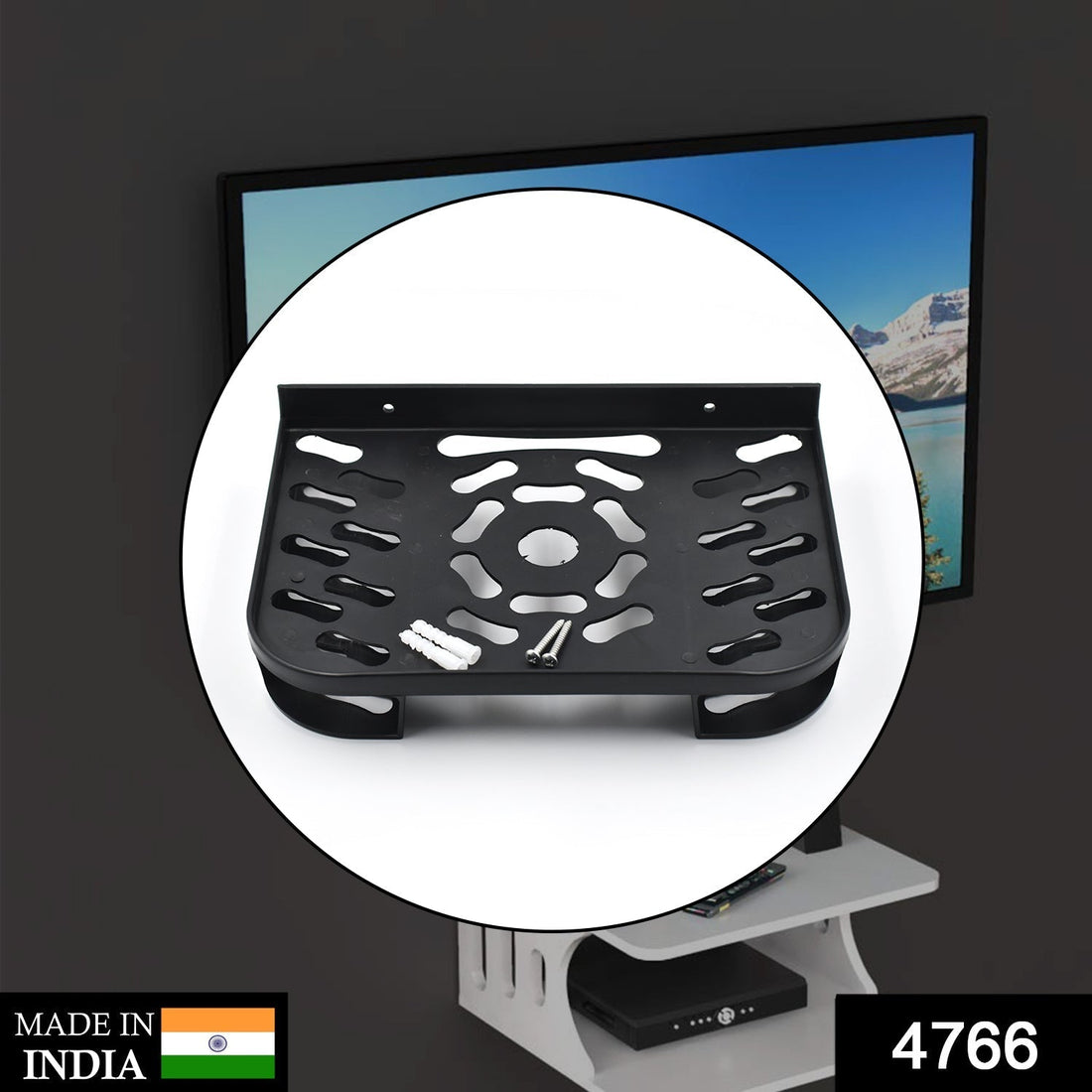 TV setup box stand for placing various technical devices