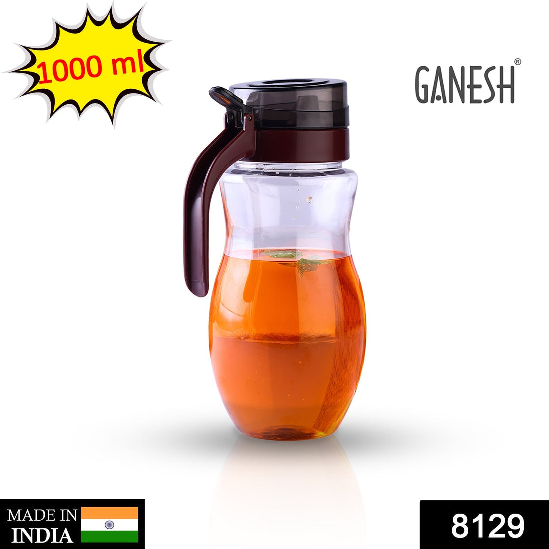 Stainless steel oil dispenser with small nozzle for controlled pouring
