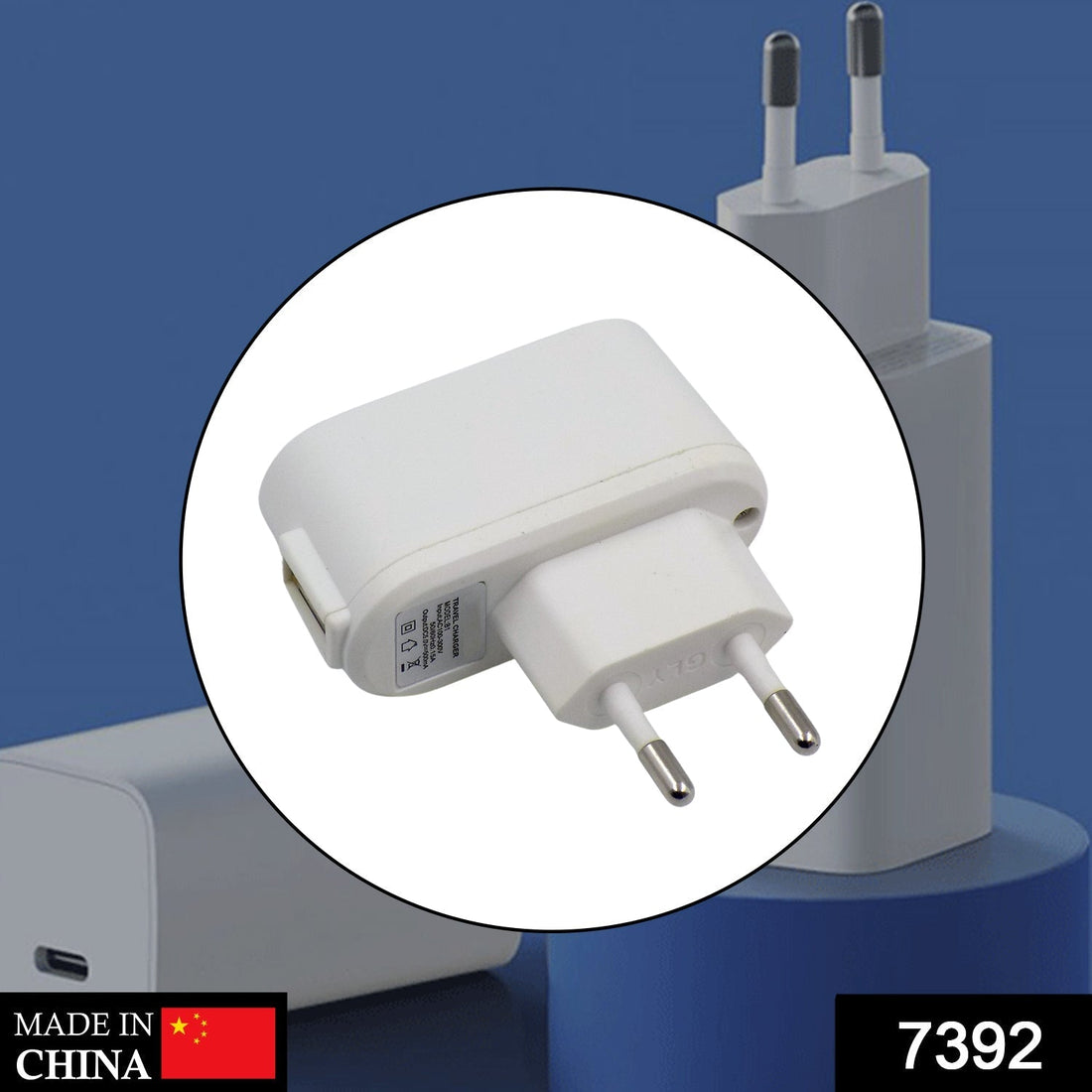 Travel charger for Android smartphones, USB cable not included