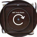 Plastic spice jars, 12-pack, brown box, food-grade