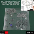 Reusable Rubber Stamp, TPR Stamp DIY Accessories Good Stamping Effect DIY Transparent Stamp Stick Repeatedly for Envelope for Diary for Invitation Letter, Photo Album Decoration for Paper Crafts (Mix Design / 1 Set) - Shopmania Wholesale