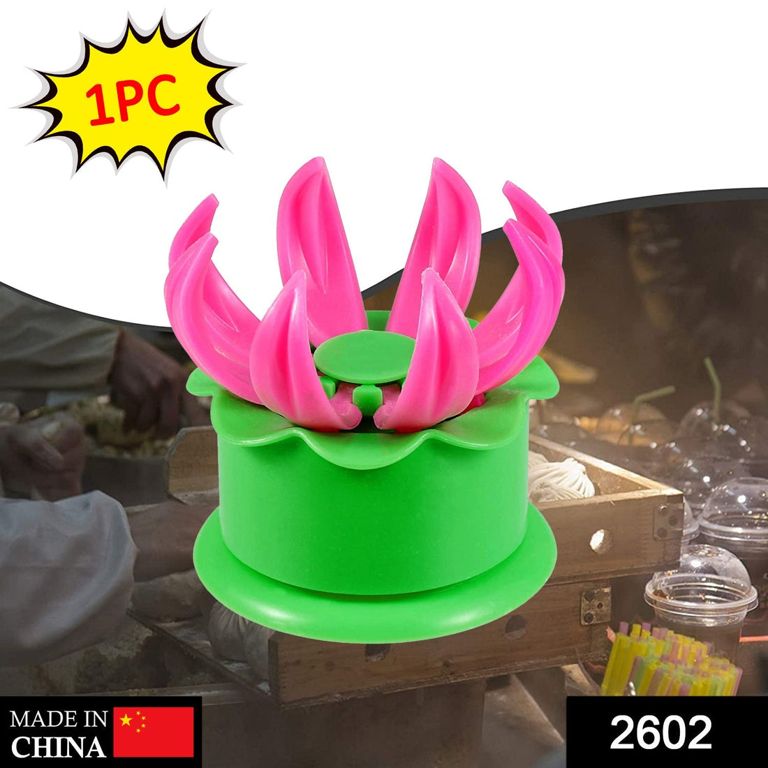 Momos maker mold for creating dumplings and stuffed buns.