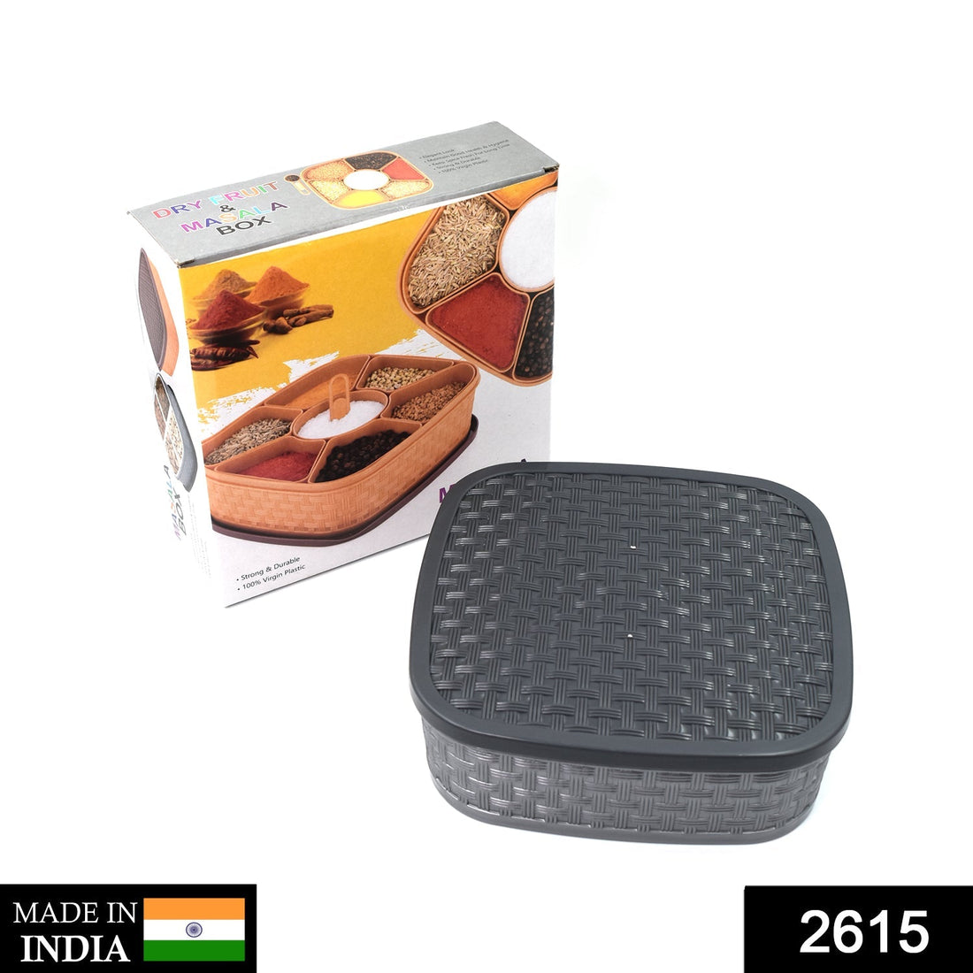 Sweet box with dry fruit chocolates.