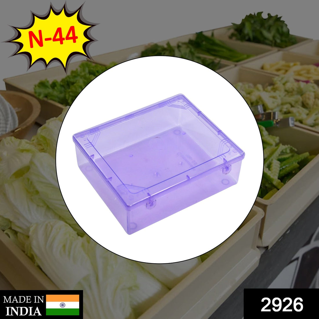 Commander container for storing items.