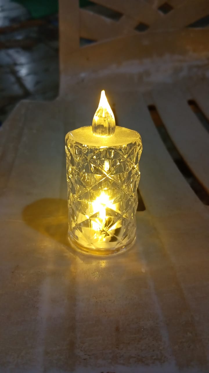 Flameless and Smokeless Decorative Candles LED Tea Light (1 Pc) your brand