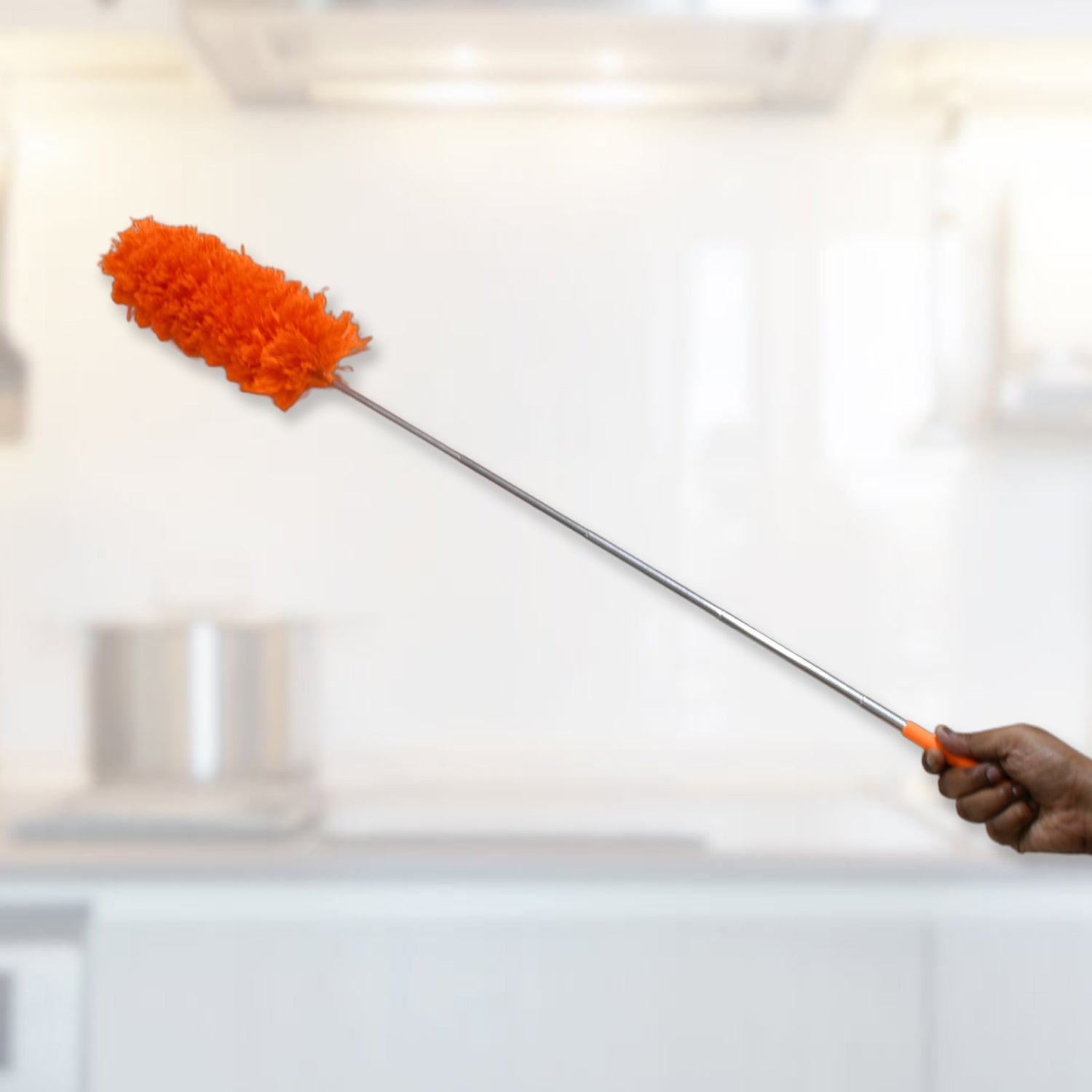 Adjustable Long Handle, Microfiber Duster for Cleaning, Microfiber Hand Duster Washable Microfiber Cleaning Tool Extendable Dusters for Cleaning Office, Car, Computer, Air Condition, Washable Duster - Shopmania Wholesale