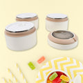 Ganesh Smart Stack 3 Layer Portable Lunch Box Stainless Steel Airtight Leak-Proof Lunch Box for Office, School, Picnic: Color May Vary (3 Layer) - Shopmania Wholesale