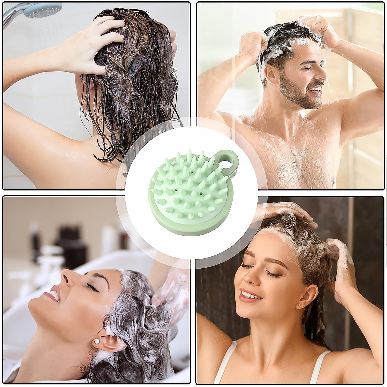 Comb Scalp Massage Brush, Hair brush, Hair Comb, Shower Brush, Bath Massage Brush, Small Portable Brush Washable Massage Comb Bath Shampoo Massages Effectively Remove Loose Short Hair - Shopmania Wholesale