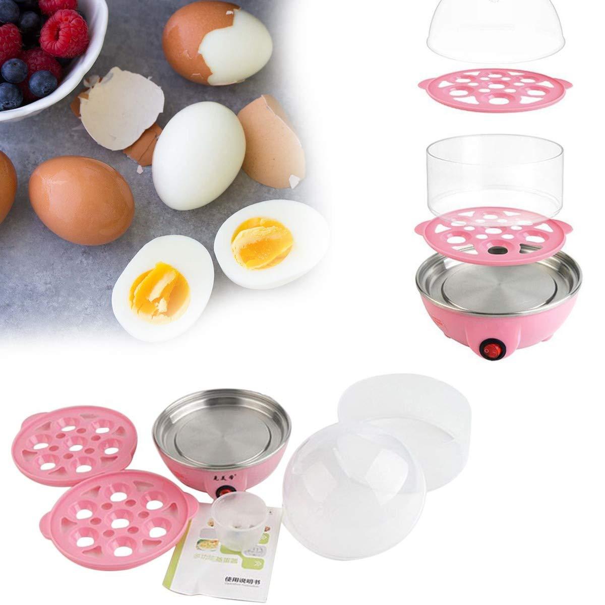 Egg Boiler / Poacher / Cooker / Electric Steamer (2 Layer) - Shopmania Wholesale