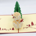 3D Pop-Up Greeting Card (1 Pc): Birthday, Love, Christmas your brand