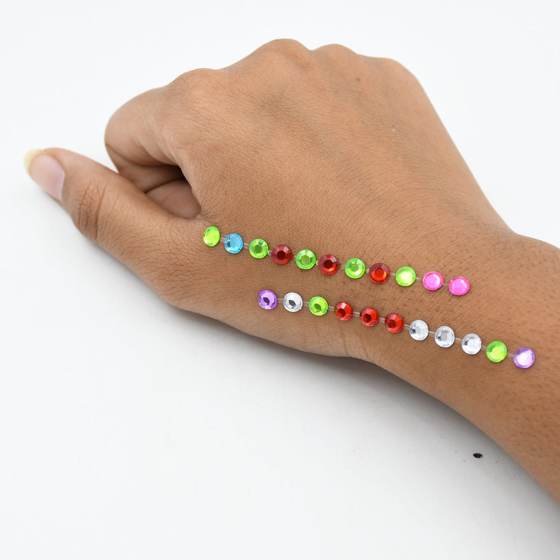 Self Adhesive Multi Size Shaped Shining Stones Crystals Stickers For Art & Craft, Mobile Phone Decoration, Jewelery Making, School Projects, Creative Work - Shopmania Wholesale