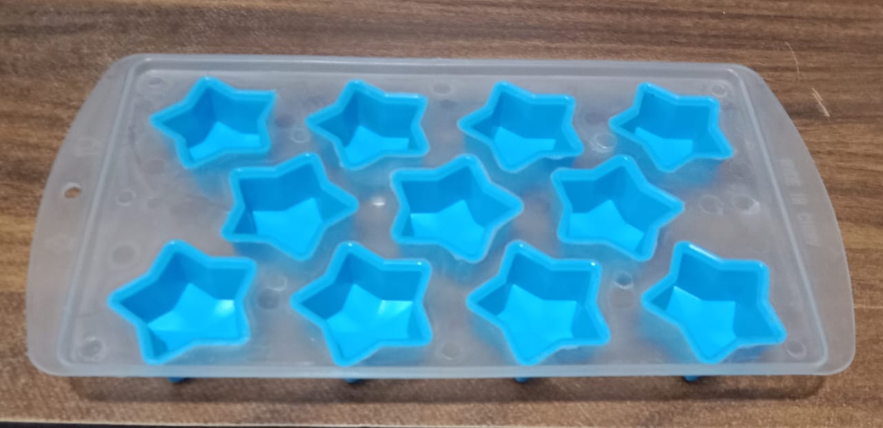 Silicone Mold Ice Cube Tray Creative Sweet Multi Type Ice Tray , Ice Cube Trays Multi Fruit Shape Ice Tray (1 Pc) your brand