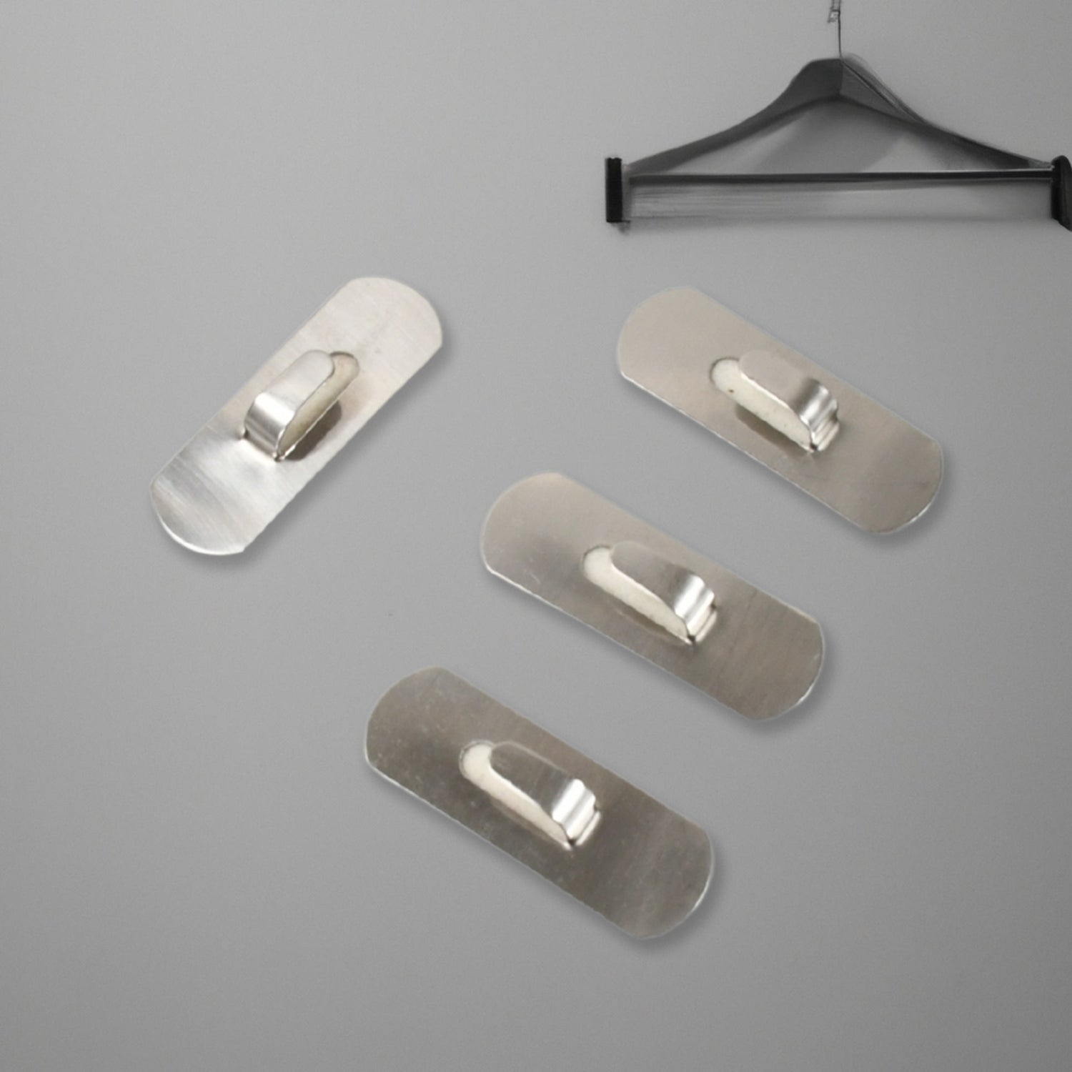 Self- Adhesive Hooks, Heavy Duty Wall Hooks Hangers Stainless Steel Waterproof Sticky Hooks for Hanging Robe Coat Towel Kitchen Bathroom and. your brand